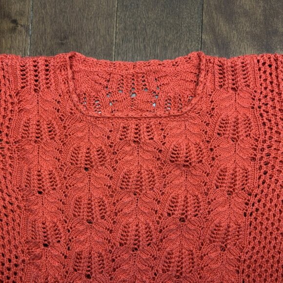 Unique! Handmade Crochet Long Sleeve Shirt - Picture 2 of 7